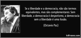 frases para o dia da democracia para facebook