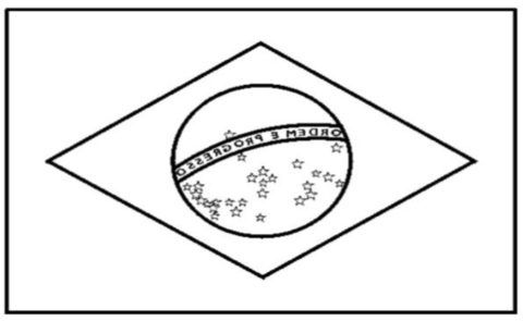 Desenhos da BANDEIRA DO BRASIL para colorir, 19 de novembro (Dia da Bandeira )