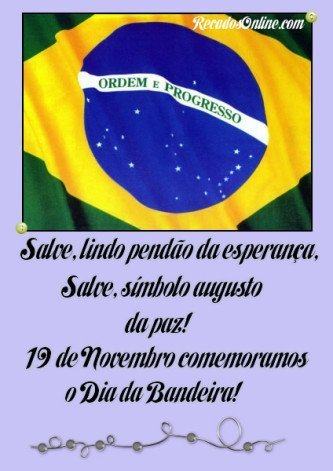 frases do dia da bandeira 19 de novembro