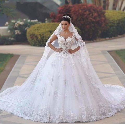 vestido de noiva deslumbrante