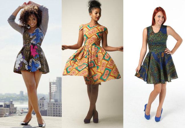 Roupas feitas com sales capulana