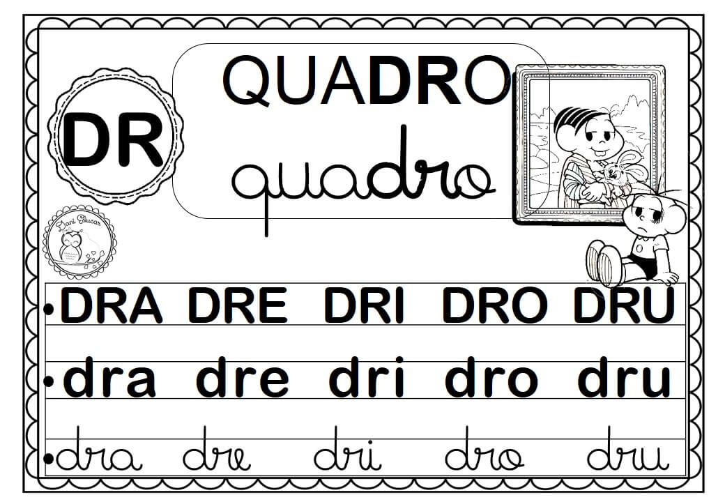 Texto Com Dra Dre Dri Dro Dru - REVOEDUCA